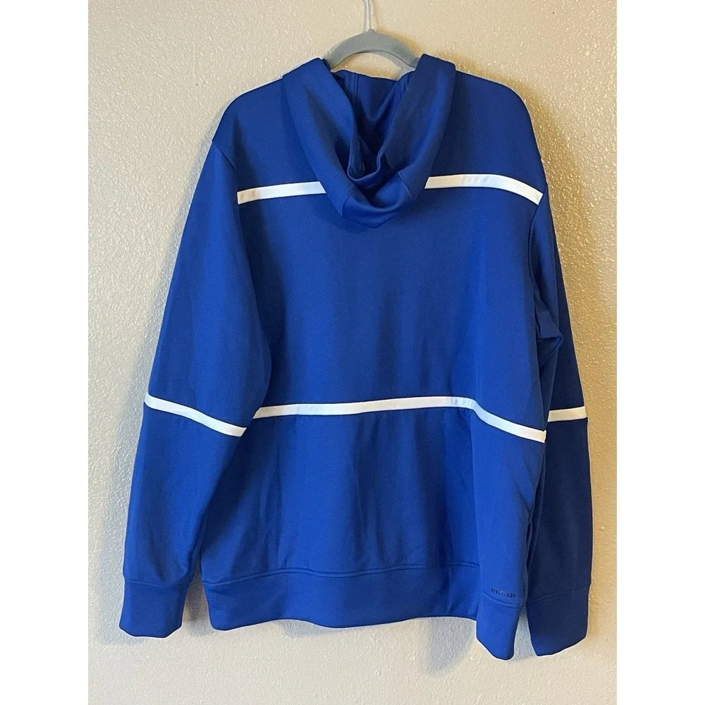 Men's 2XL NWOT Buffalo Sabres‎ Adidas Pullover Hoodie Blue